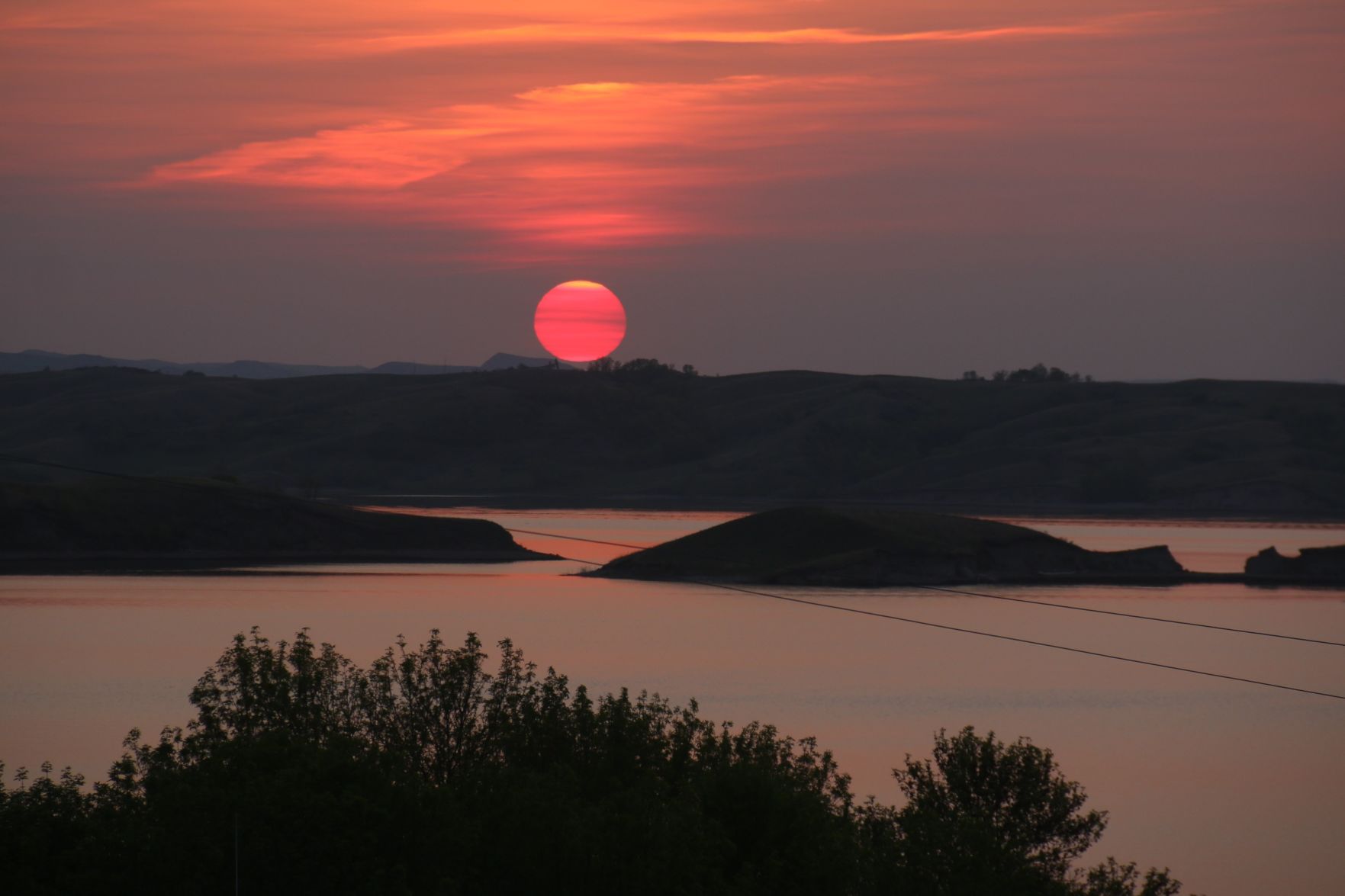 Smokey Sunset